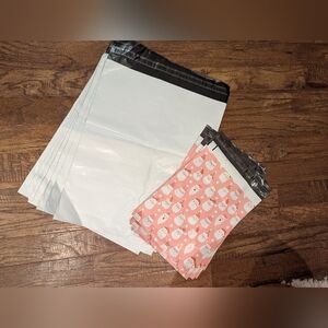 Poly Mailer Bundle, Shipping Supplies shipping bundle, 20 Med Large  Polymailers